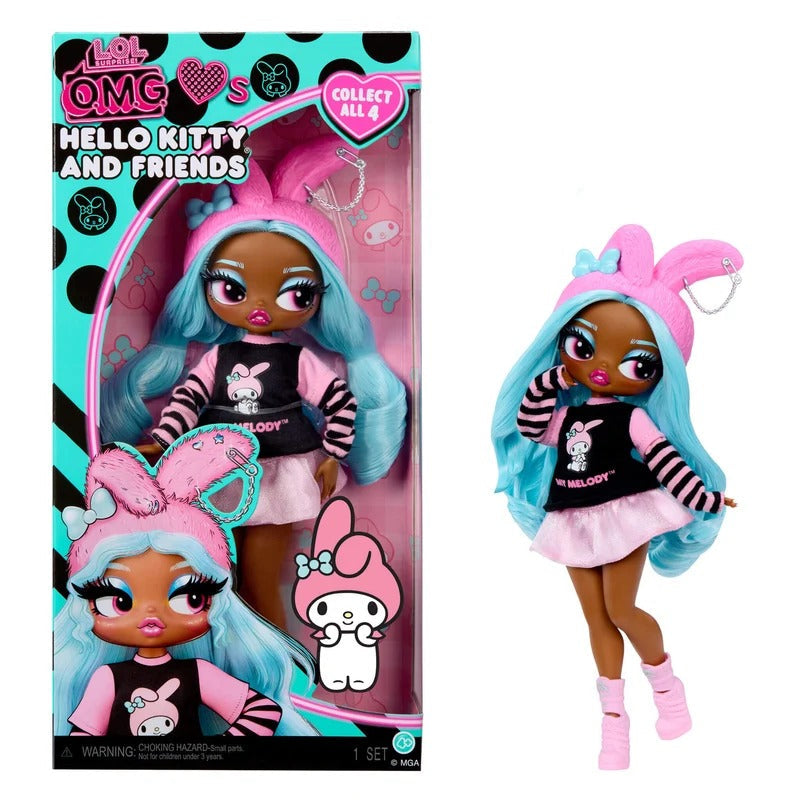 My Melody x LOL Surprise OMG Loves Hello Kitty and Friends Fashion Doll Toys&Games MGA Entertainment Inc