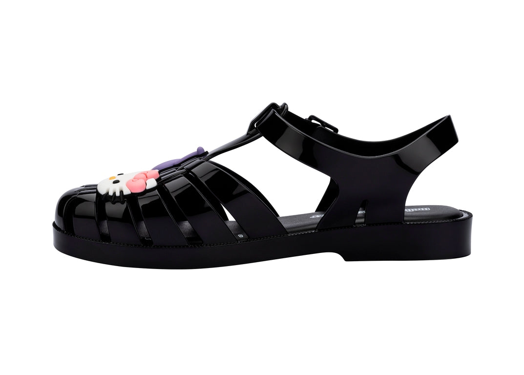 Hello Kitty and Friends x Melissa Possession Jelly Sandal (Black) Shoes Melissa