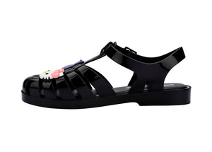 Hello Kitty and Friends x Melissa Possession Jelly Sandal (Black) Shoes Melissa