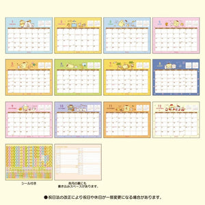 Pompompurin 2026 Desk Calendar Stationery Japan Original