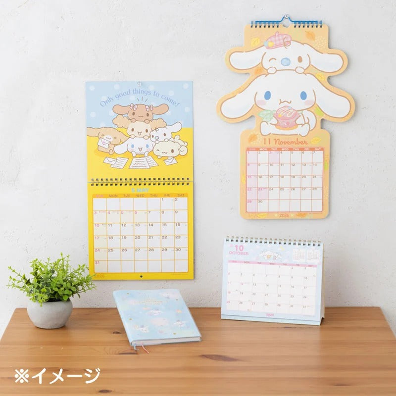 Cinnamoroll 2026 Desk Calendar Stationery Japan Original