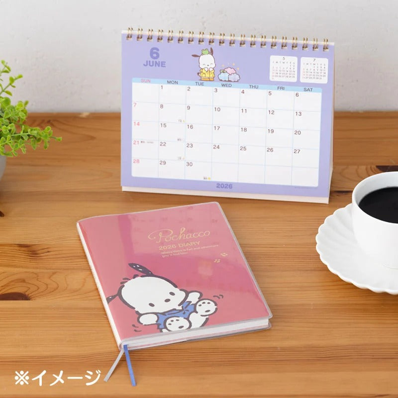 Pochacco 2026 Desk Calendar Stationery Japan Original
