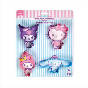 Hello Kitty and Friends Snack Shop Cookie Cutters (Set of 4) Home Goods Handstand Kitchen