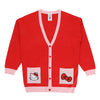Hello Kitty Cozy Knit Cardigan (Pink Hearts) Apparel BIOWORLD