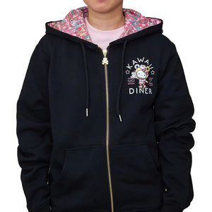 Hello Kitty and Friends x Tokidoki Kawaii Diner Hoodie (Fast Food) Apparel TOKIDOKI