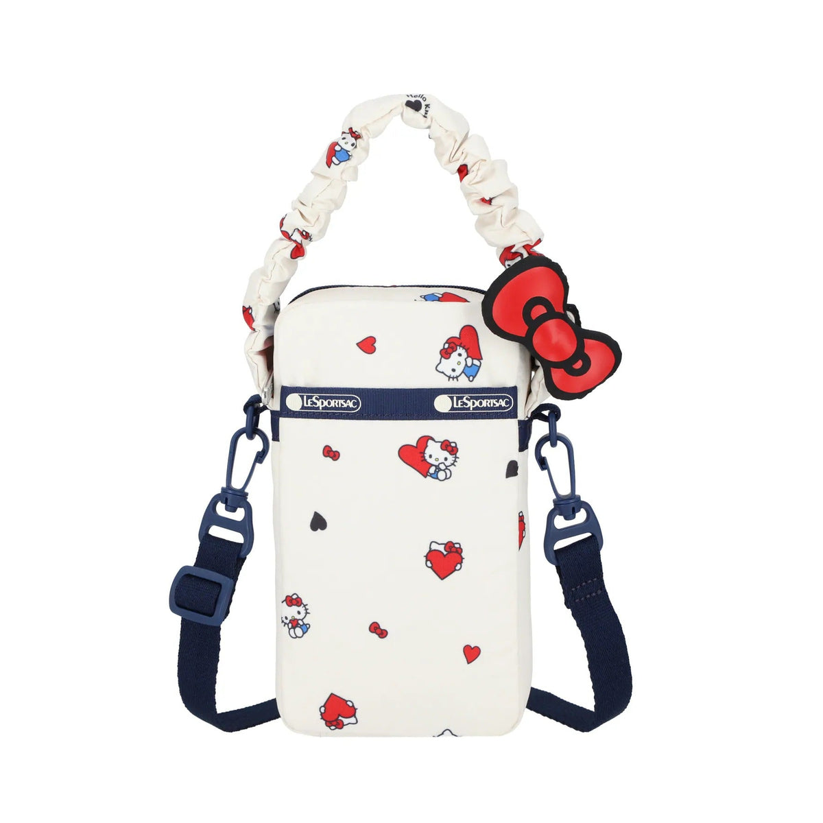 Hello Kitty x LeSportsac Mini Phone Crossbody (Heart To Heart) Bags LeSportsac