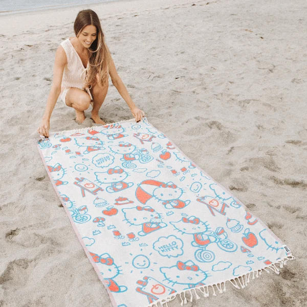 Hello Kitty x Sand Cloud Beach Towel (Play Day) Home Goods Sand Cloud