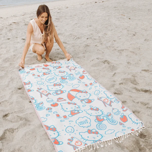 Hello Kitty x Sand Cloud Beach Towel (Play Day) Home Goods Sand Cloud