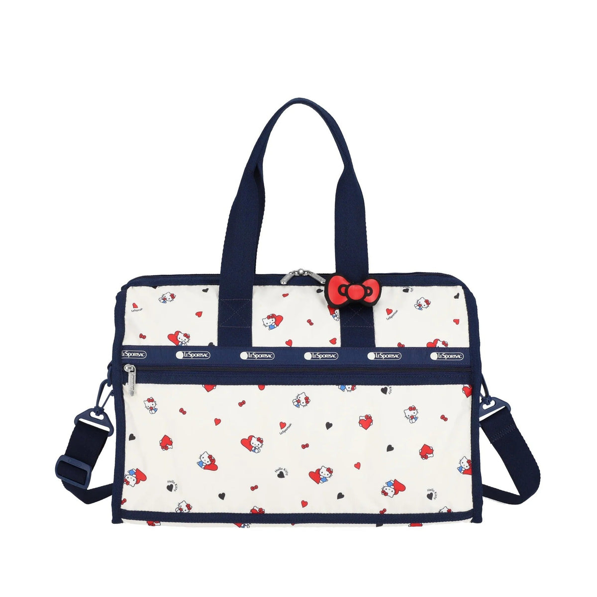 Hello Kitty x LeSportsac Deluxe Medium Weekender (Lots of Love) Bags LeSportsac