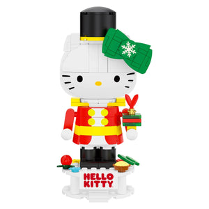 Hello Kitty Holiday Nutcracker Decoration Building Set Seasonal Brickcraft