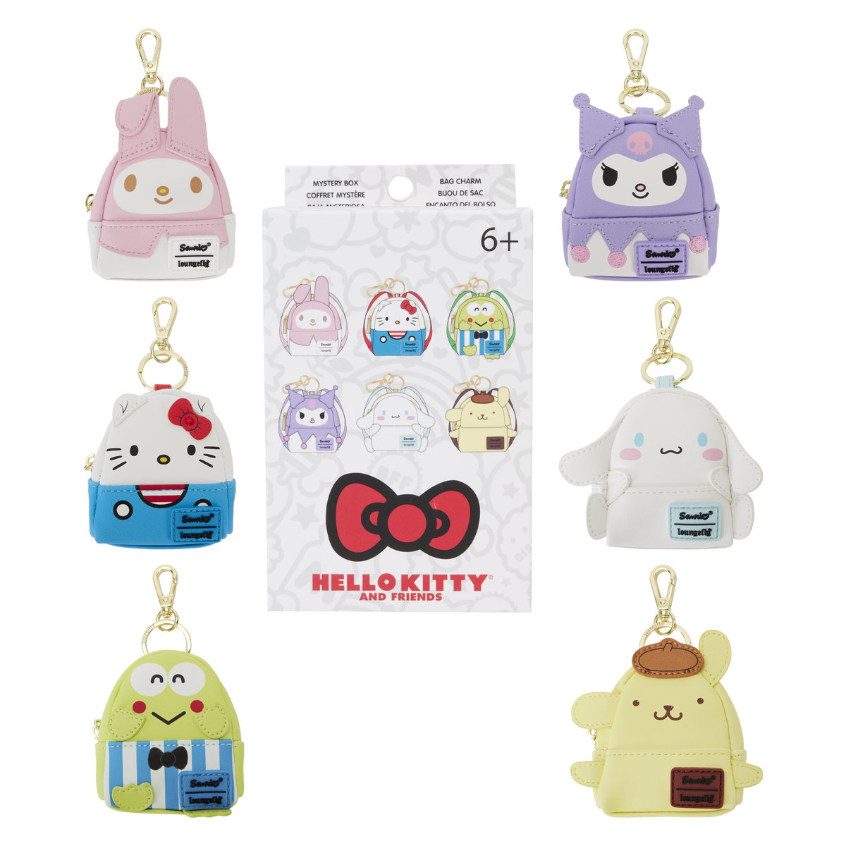 friends mini backpack Hello Kitty and Friends x Loungefly Classic Mini Backpack Keychain Bli
