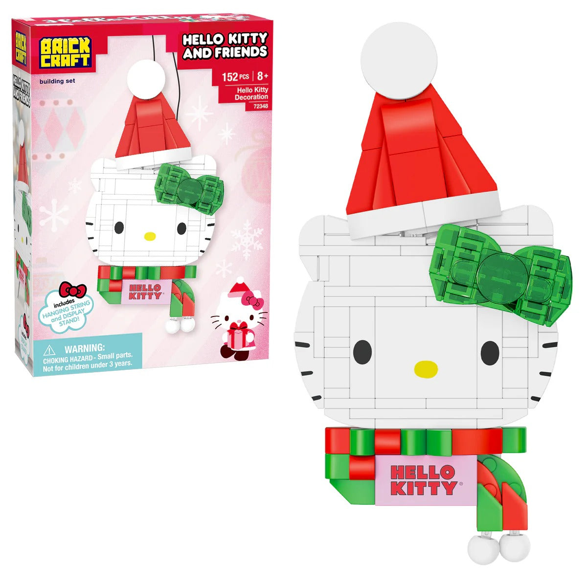 Hello Kitty Holiday Santa Decoration Building Set Toys&Games Brickcraft