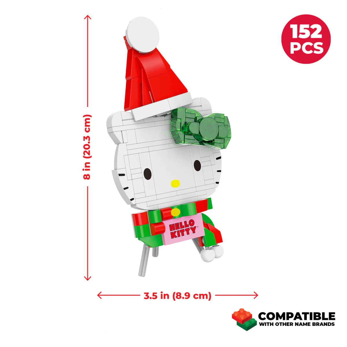 Hello Kitty Holiday Santa Decoration Building Set Toys&Games Brickcraft