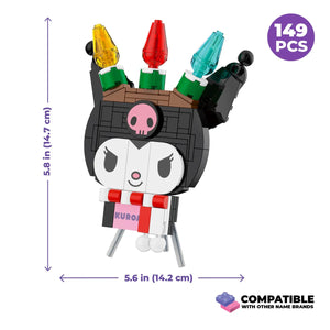 Kuromi Holiday Decoration Building Set Seasonal Brickcraft