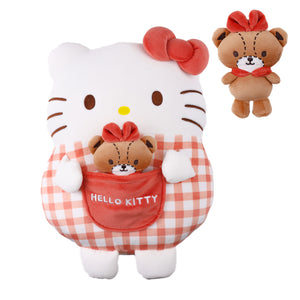 Hello Kitty Pocket Pals Throw Pillow (Besties Series) Home Goods Global Original