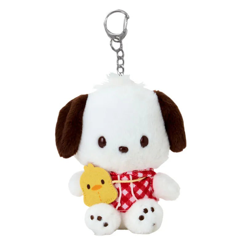 Pochacco Plush Keychain Mascot (I Love Pi-Chans Series) Accessory Japan Original