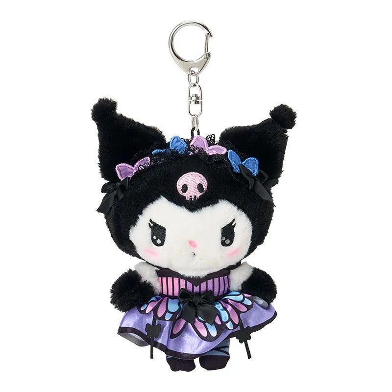 Kuromi Plush Mascot Keychain (Monarch Butterfly Series) Accessory Japan Original
