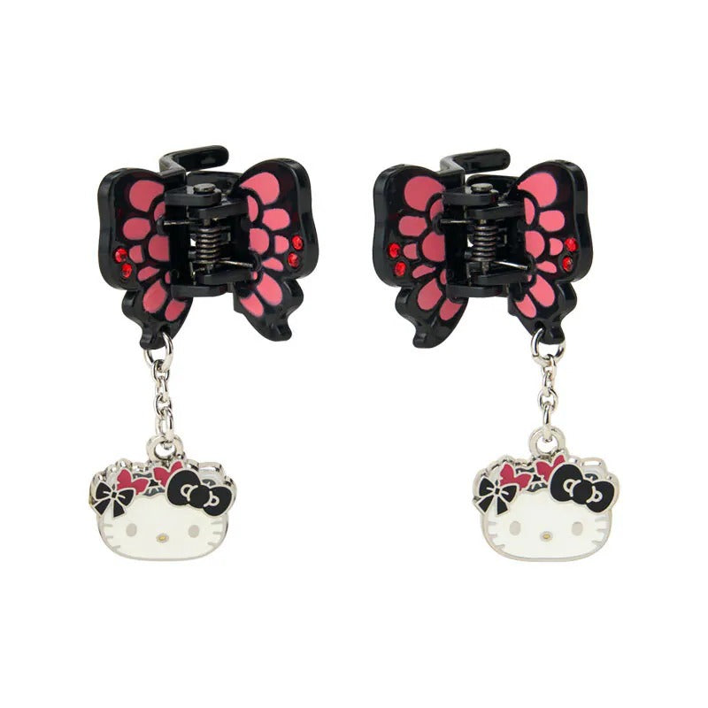 Hello Kitty Mini Hair Claw Set (Monarch Butterfly Series) Accessory Japan Original