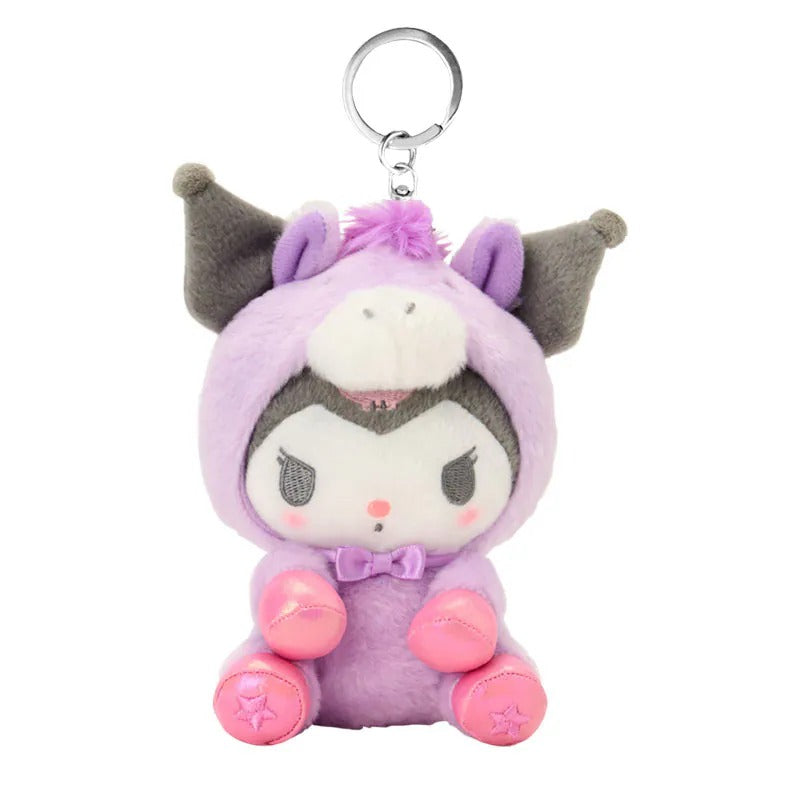 Kuromi 2026 Plush Mascot Keychain (Lucky Zodiac Series)
