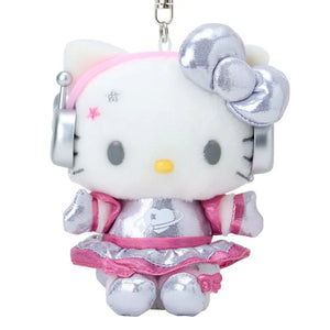 Hello Kitty Plush Mascot Keychain (Tokimeki Planet Series) Accessory Japan Original