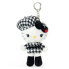 Hello Kitty Plush Mascot Keychain (Monochrome Birthday Twins Series) Accessory Japan Original