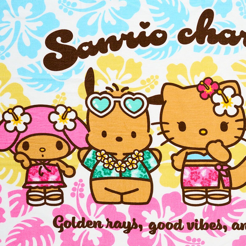 Sanrio Characters Bath Towel (Suntan Series) Home Goods Japan Original