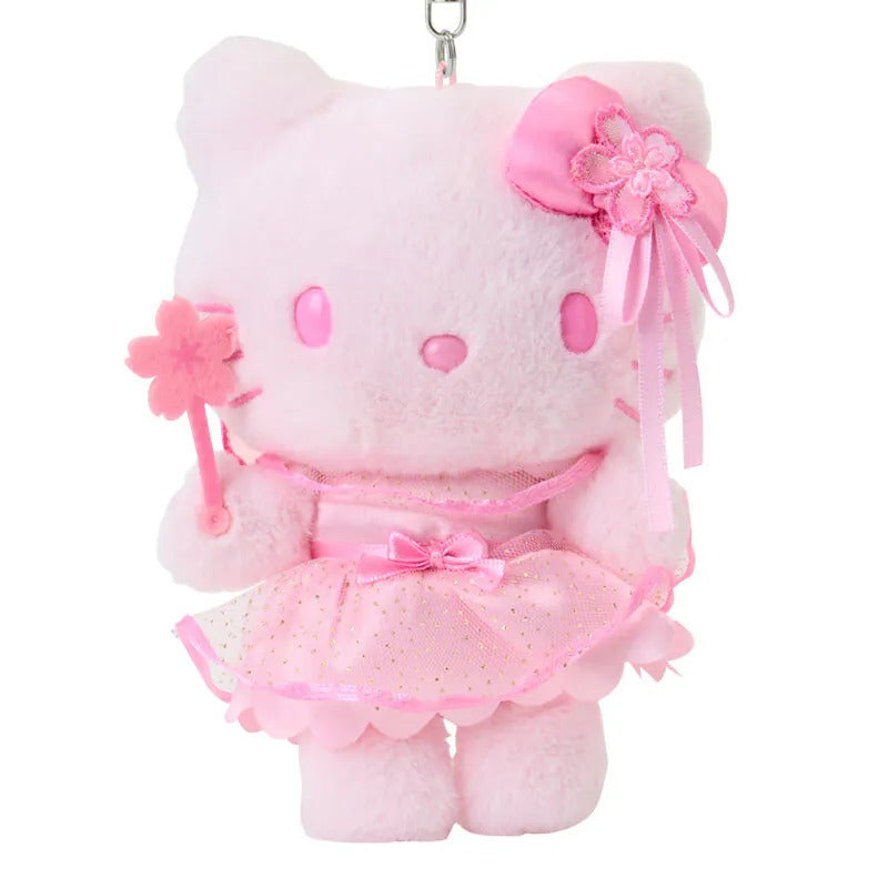 Hello Kitty Plush Mascot Keychain (Cherry Blossom Fairies Series) Accessory Japan Original