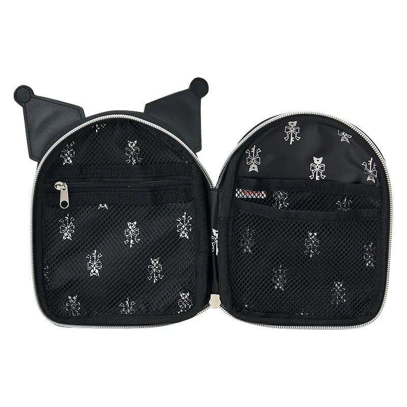 Kuromi Mini Travel Zipper Pouch (20th Anniv. Special Key Series) Bags Japan Original