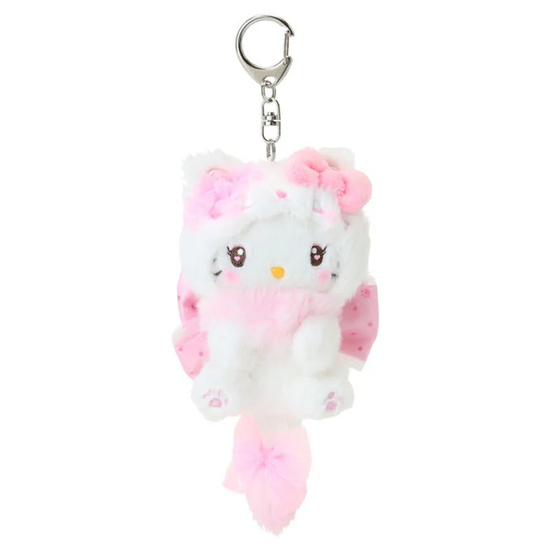 Hello Kitty Plush Mascot Keychain (Milky Kitten Series) Accessory Japan Original