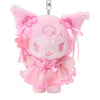 Kuromi Plush Mascot Keychain (Cherry Blossom Fairies Series) Accessory Japan Original