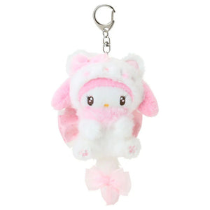 My Melody Plush Mascot Keychain (Milky Kitten Series) Accessory Japan Original