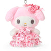 My Melody Pink Plush Mascot Keychain (Lady My Melody Series) Accessory Japan Original