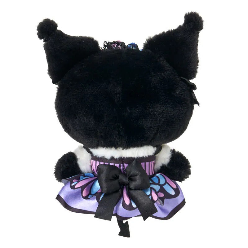 Kuromi Plush Mascot Keychain (Monarch Butterfly Series) Accessory Japan Original