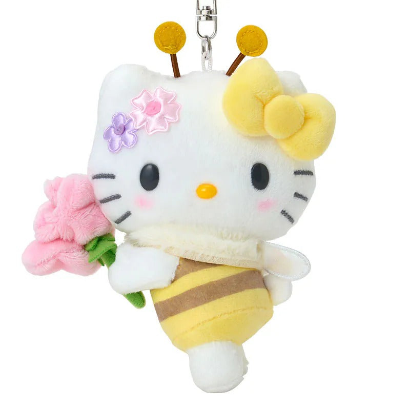 Hello Kitty Plush Mascot Keychain (Sweet As Can Bee Series) Accessory Japan Original