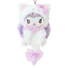 Kuromi Plush Mascot Keychain (Milky Kitten Series) Accessory Japan Original