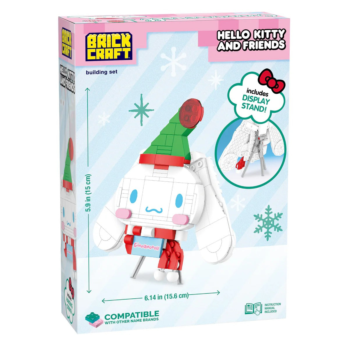 Cinnamoroll Holiday Decoration Building Set Seasonal Brickcraft