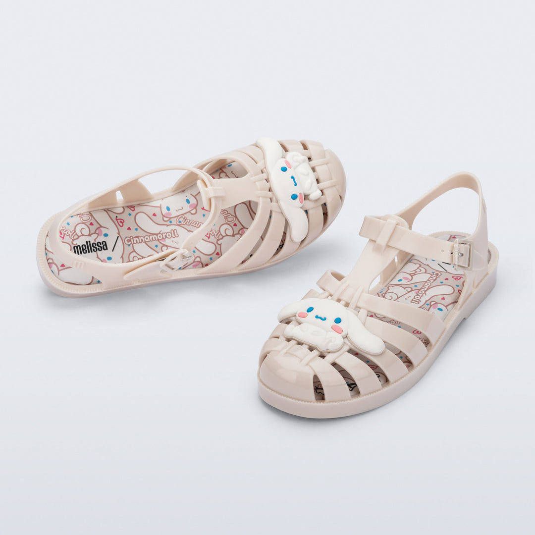 Cinnamoroll x Melissa Possession Jelly Sandal (Beige) Shoes Melissa