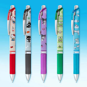 Hello Kitty and Friends x Pentel EnerGel RTX Liquid Gel Pen (Mix 1 - 5-Pk) Stationery Pentel Of America Ltd