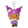 Kuromi Plush Mascot Keychain (Suntan Series) Accessory Japan Original