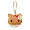 Hello Kitty Plush Mirror Charm (Suntan Series) Accessory Japan Original