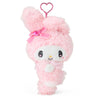 My Melody Plush Mascot Keychain (My Melody 50th & Kuromi 20th Anniv. Melo Series) Accessory Japan Original