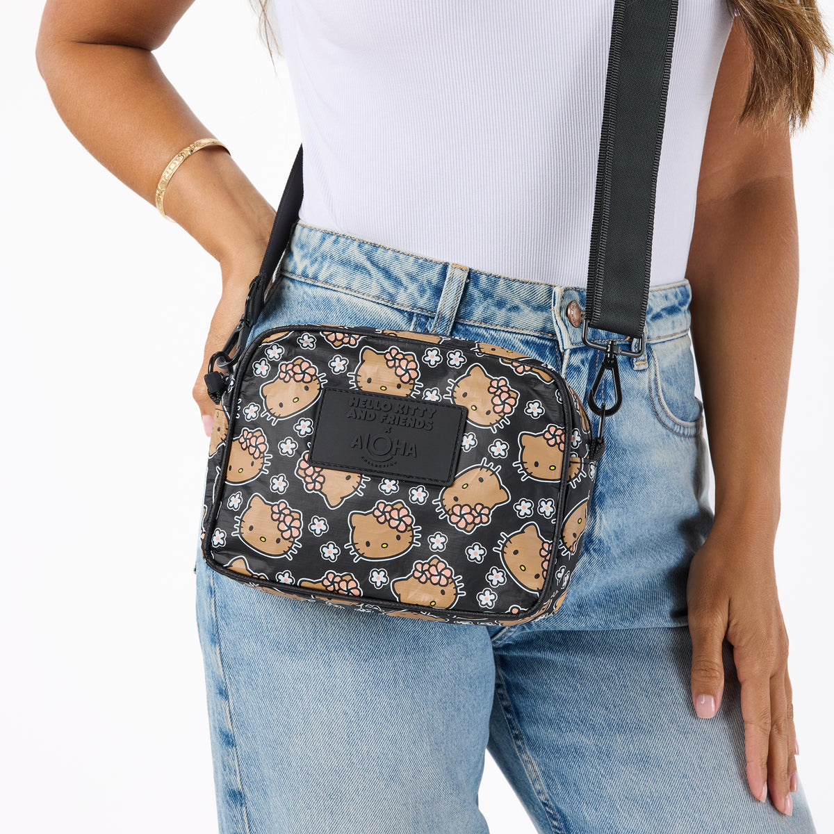 Hello Kitty x Aloha Collection Le Tour Crossbody Bag (Pua) Bags Aloha Collection Inc