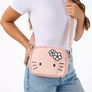 Hello Kitty x Aloha Collection Le Tour Crossbody Bag (Kitty Face - Rosy) Bags Aloha Collection Inc