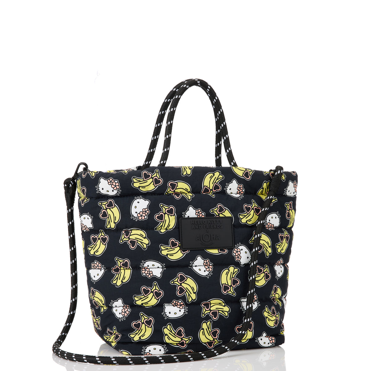 Hello Kitty and Friends x Aloha Collection Large Quilted Tote (Gone Bananas) Bags Aloha Collection Inc