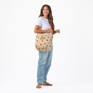 Hello Kitty and Friends x Aloha Collection Large Quilted Tote (Bubbles) Bags Aloha Collection Inc