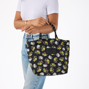 Hello Kitty and Friends x Aloha Collection Large Quilted Tote (Gone Bananas) Bags Aloha Collection Inc