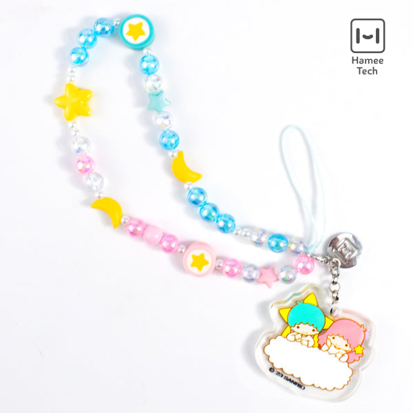 LittleTwinStars Beaded Charm Mobile Phone Wrist Strap Accessory Hamee.com - Hamee US