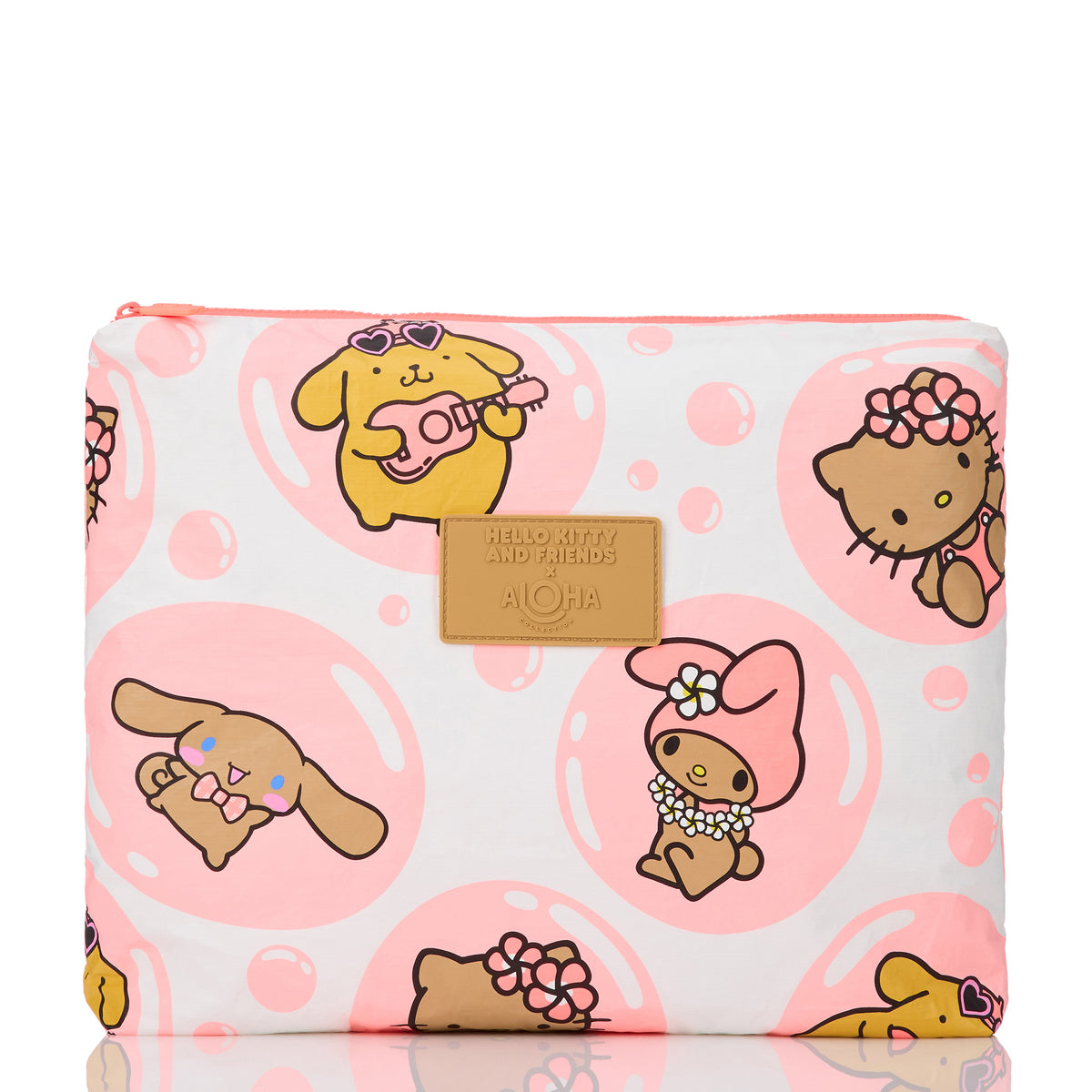 Hello Kitty and Friends x Aloha Collection MAX Pouch (Bubbles - Tan) Bags Aloha Collection Inc