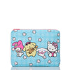 Hello Kitty and Friends x Aloha Collection Mid Pouch (Palaka Friends - Blue Skies) Bags Aloha Collection Inc