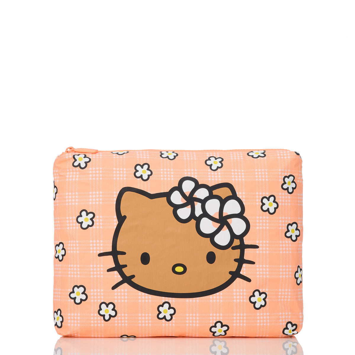 Hello Kitty x Aloha Collection Mid Pouch (Palaka Pua) Bags Aloha Collection Inc